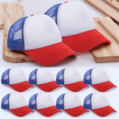 Hat Sublimation Blank - 10Pcs Blank Baseball Hats Mesh Sublimation