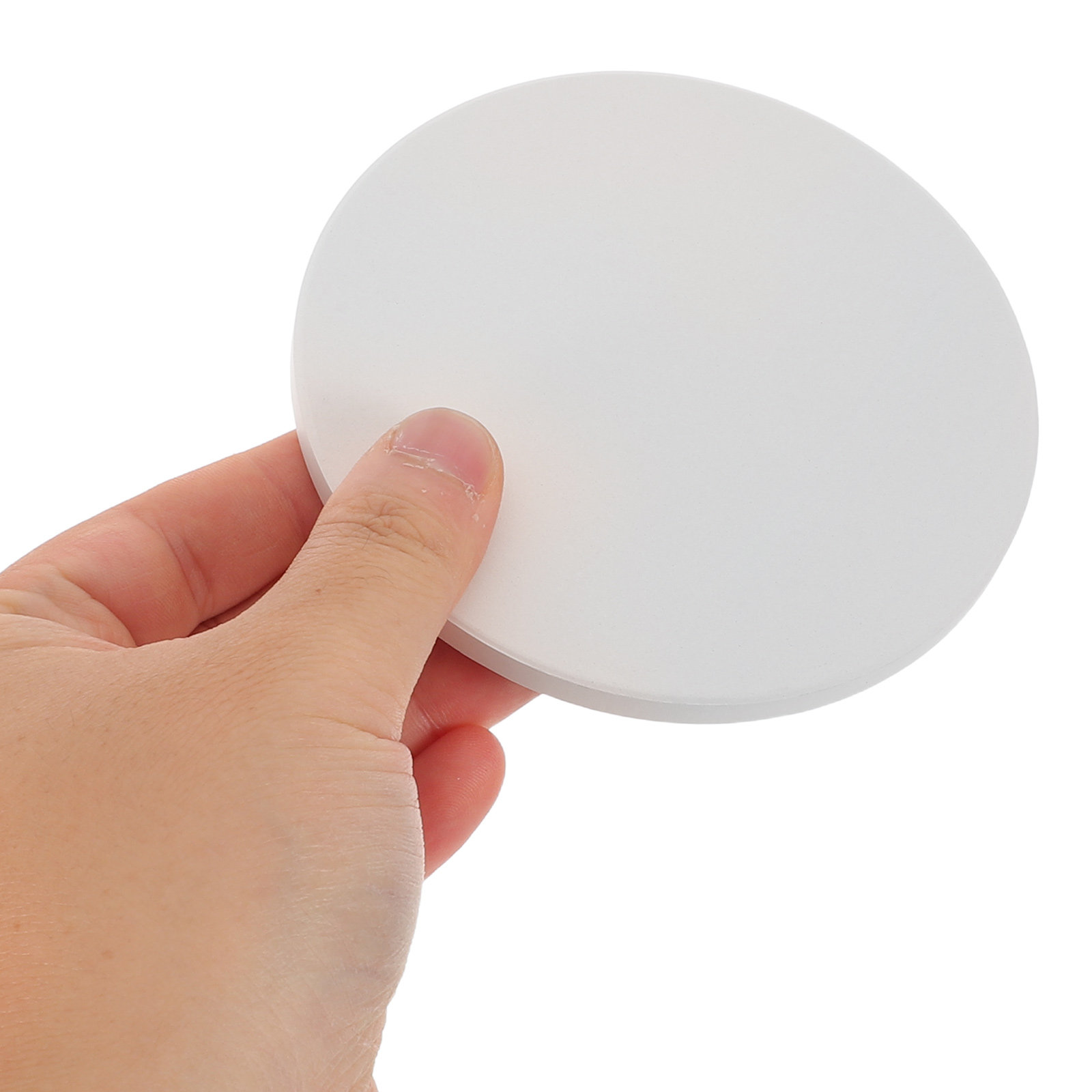 Ceramic Tile Blank - 12Pcs Round Blank Ceramic Coasters White