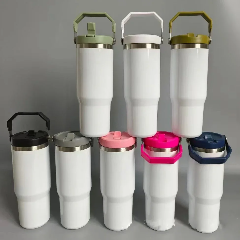 Water Bottle Blank - 30OZ Sublimation Blank Tumbler Double Wall