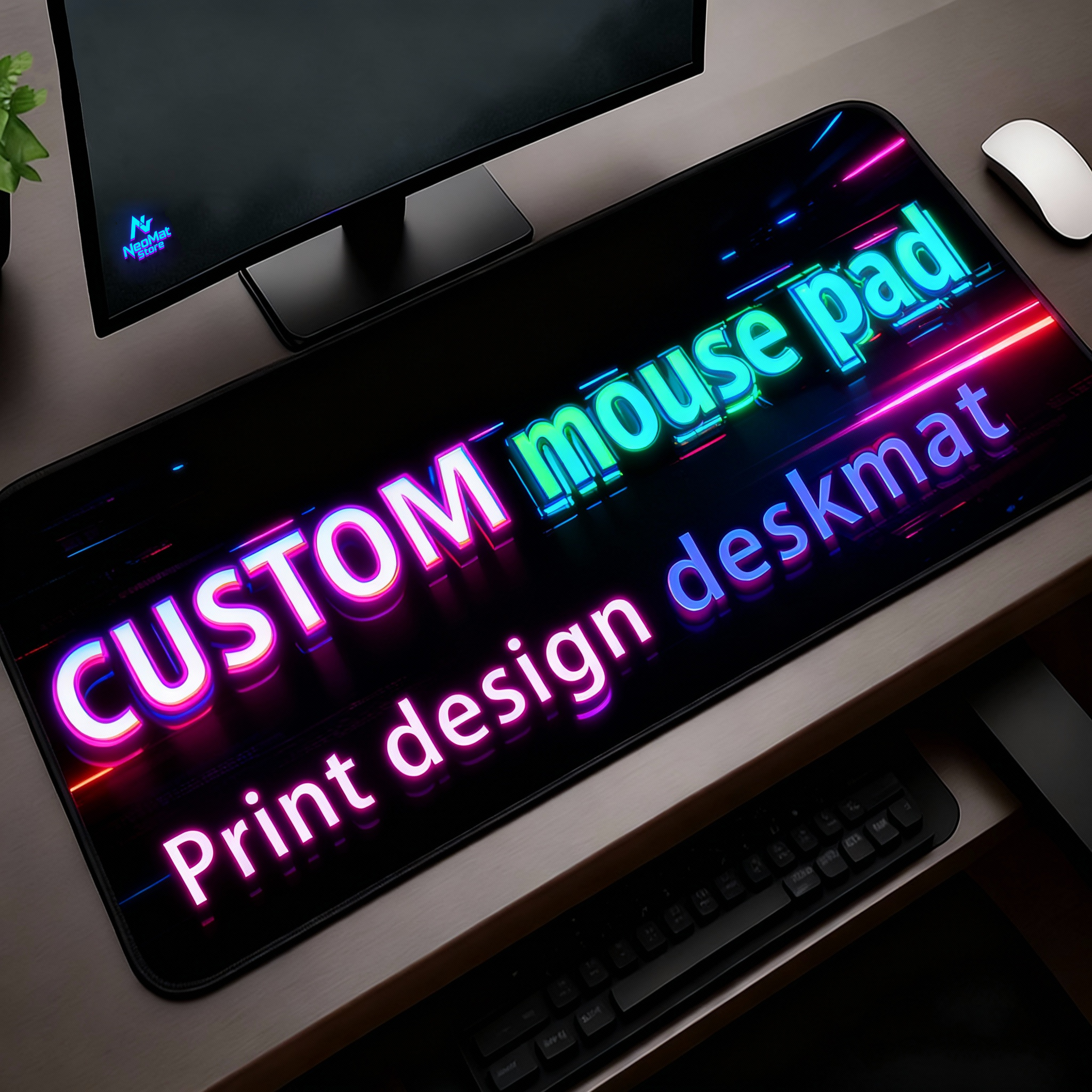 Mouse Pad Blank Sublimation - Custom Design Mousepad Desk Computer Mat
