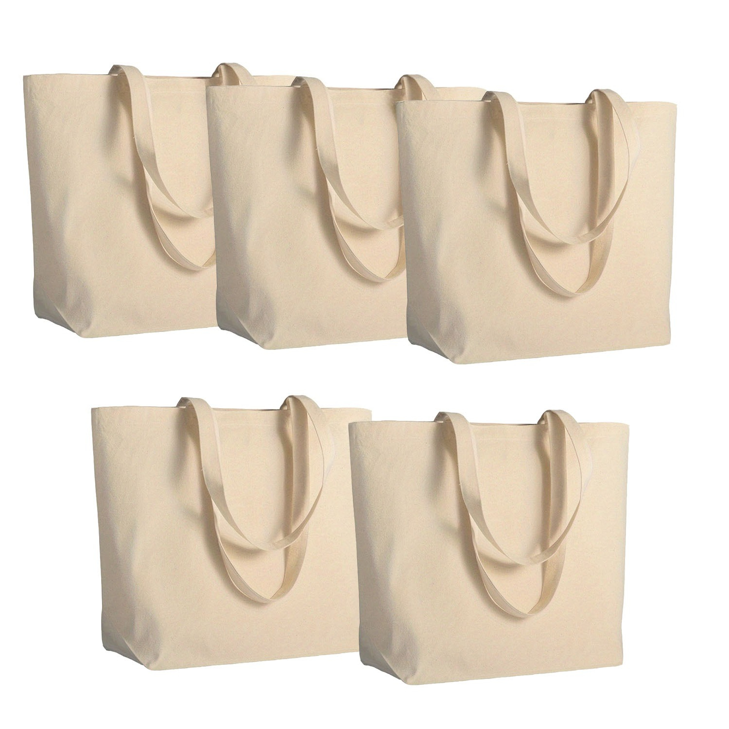 5 Pcs Large Capacity Sublimati - огляд і ціна Tote Bag Sublimation