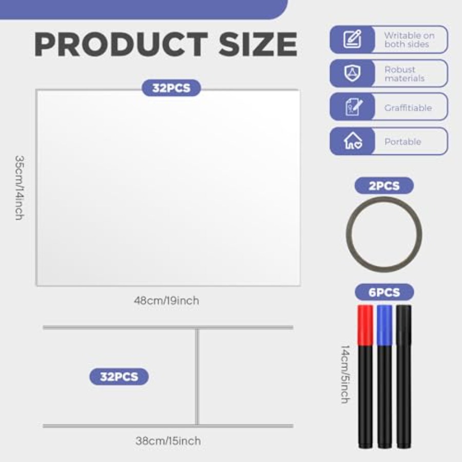 32 Pack Blank Yard Signs with  - огляд і ціна Yard Sign Blank