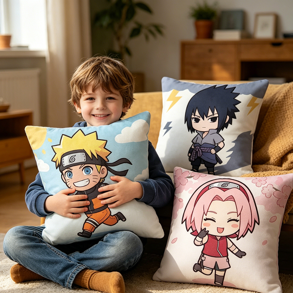Uzumaki Naruto Fashion Decor T - огляд і ціна Pillow Cover Sublimation