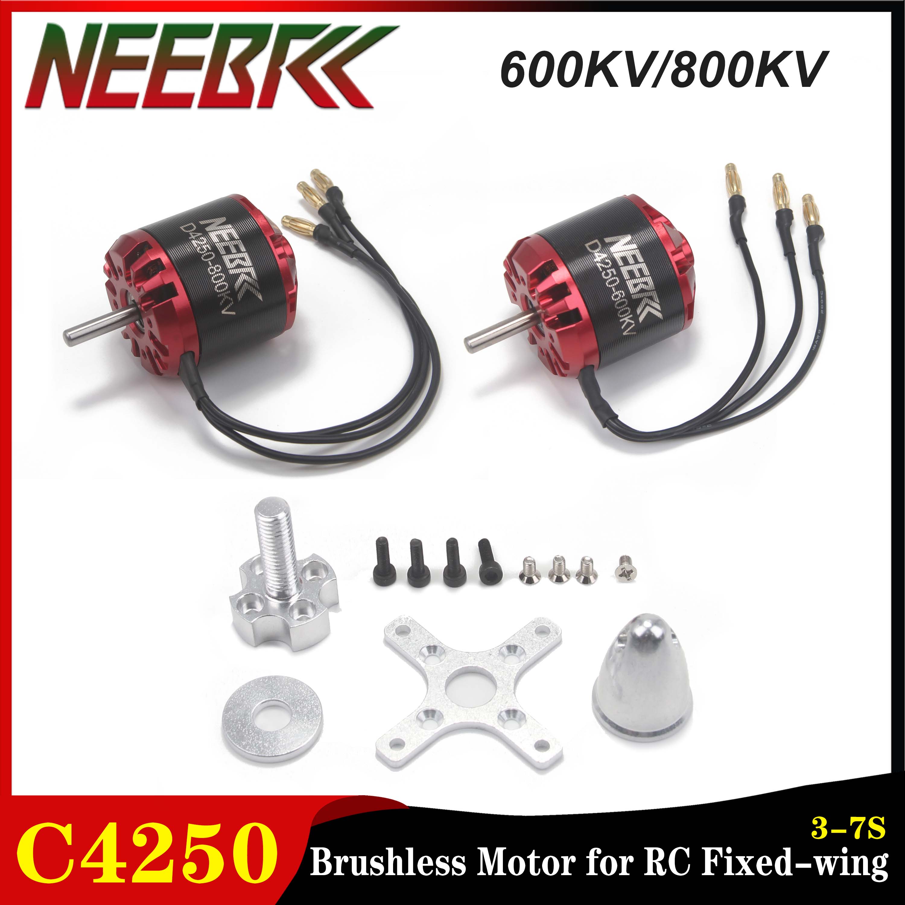 NEEBRC 4250 Outrunner Brushles - огляд і ціна Metal Photo Panel