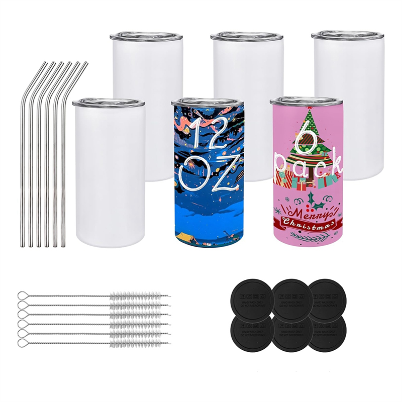 HGHO Pack Of 6 12 Oz Sublimate - огляд і ціна Water Bottle Blank