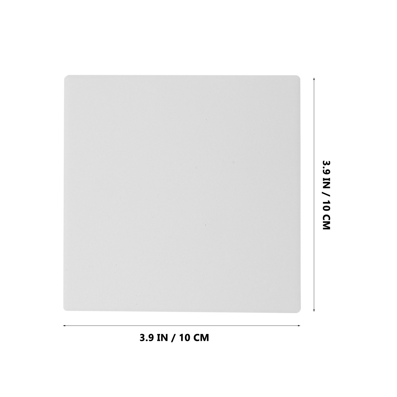 12Pcs Blank White Ceramic Tile - огляд і ціна Ceramic Tile Blank