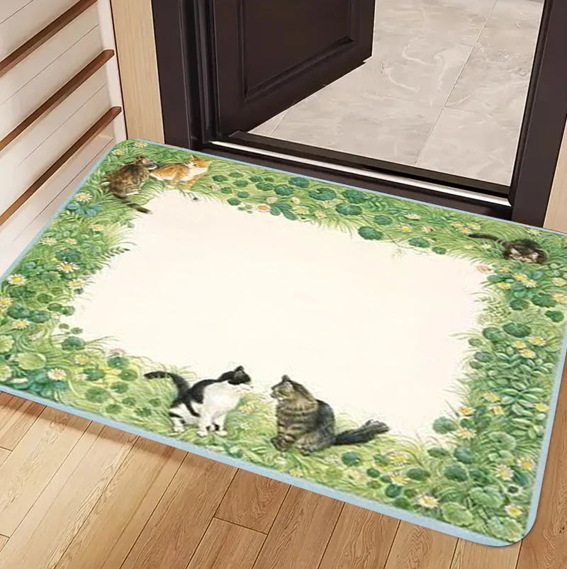 Retro Woodland Squirrel Weasel - огляд і ціна Door Mat Blank