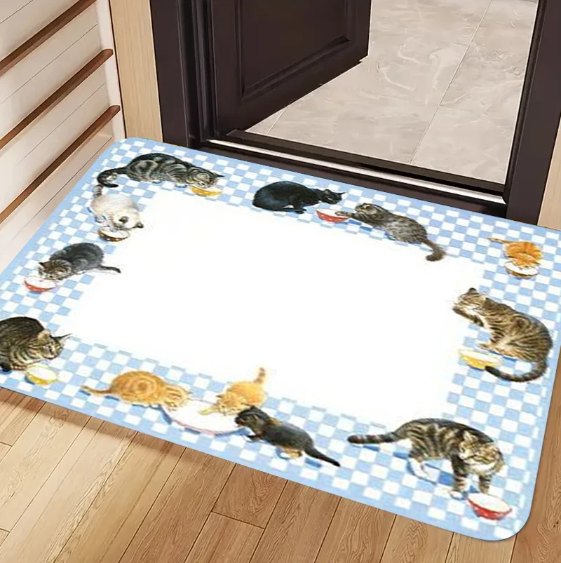 Retro Woodland Squirrel Weasel - огляд і ціна Door Mat Blank