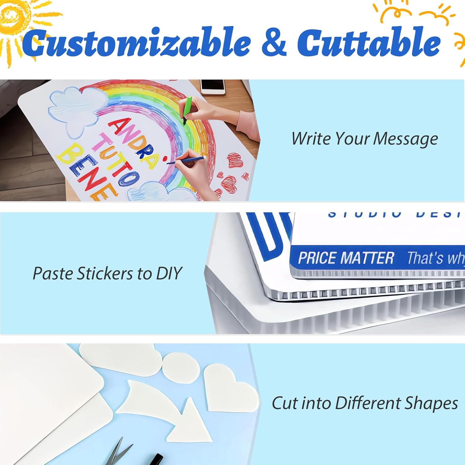Blank Yard Signs with Stakes,  - огляд і ціна Yard Sign Blank