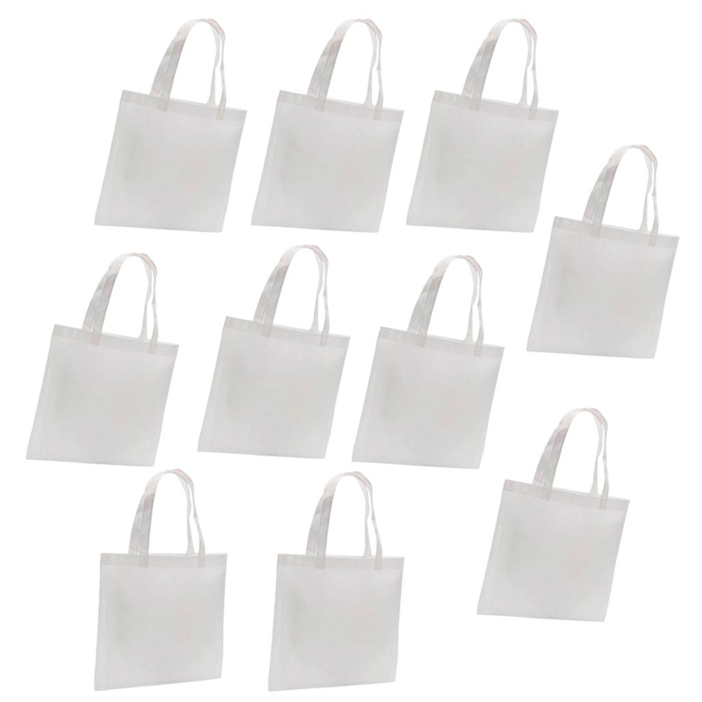 10pcs Lightweight Sublimation  - огляд і ціна Tote Bag Sublimation