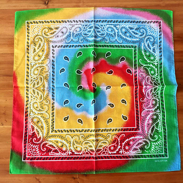 Cotton Headtie Square Scarf Co - огляд і ціна Bandana Blank White